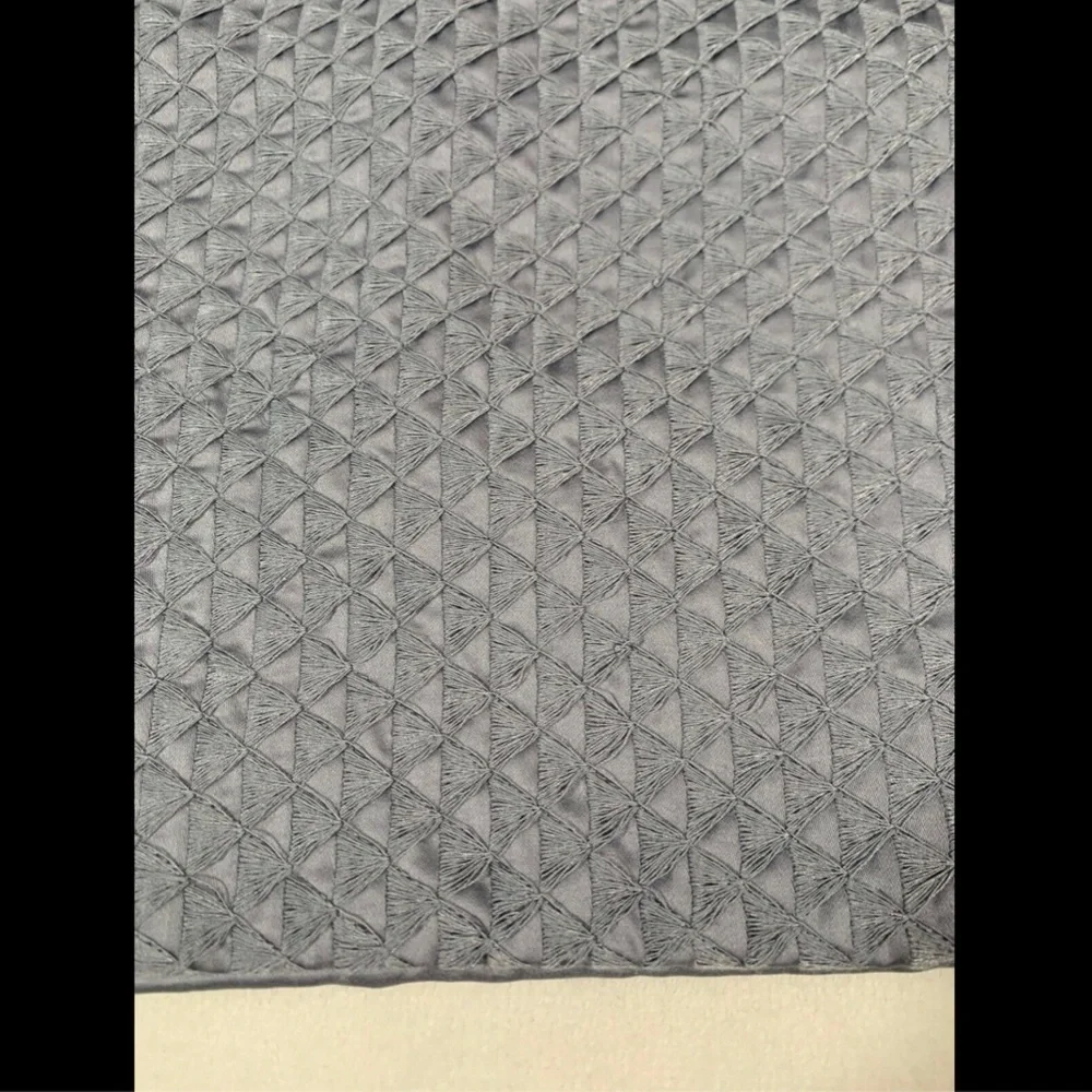 NIB $185 Hotel Collection (1)‎ Diamond Stripe European Sham Euro